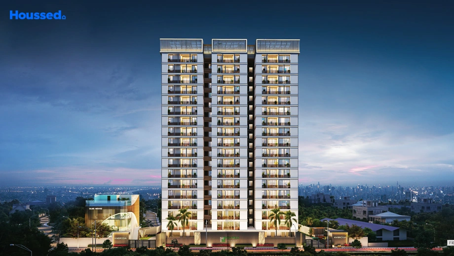 Ambrosia luxury project in Andharua, Bhubaneswar by High Field Properties, concrete supplied by SPD Concrete