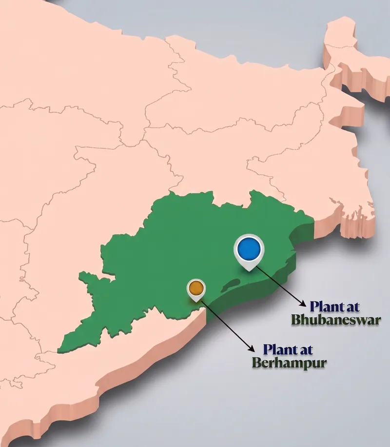 Odisha Map
