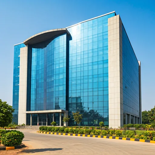 Modern office building