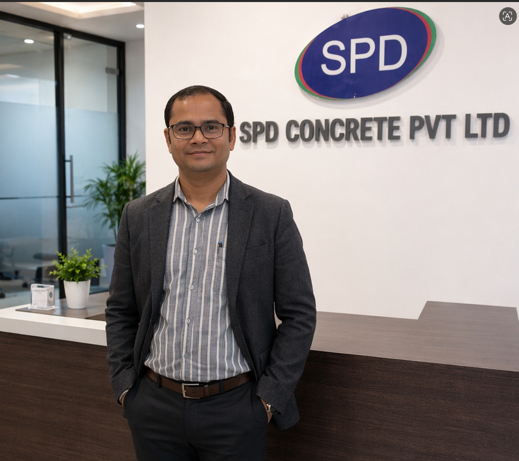 Mr. Amit Ranjan Sharma, Head of Sales and Commercial Projects at SPD Concrete